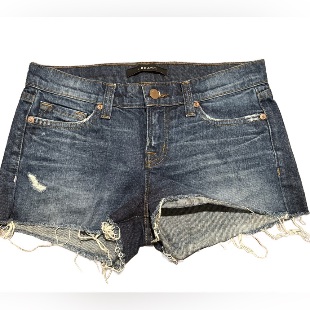 J Brand Classic Blue Denim Shorts